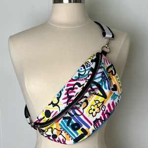 NEW Brighton Fanny Pack Belt Bag Grafitti Love New Crossbody